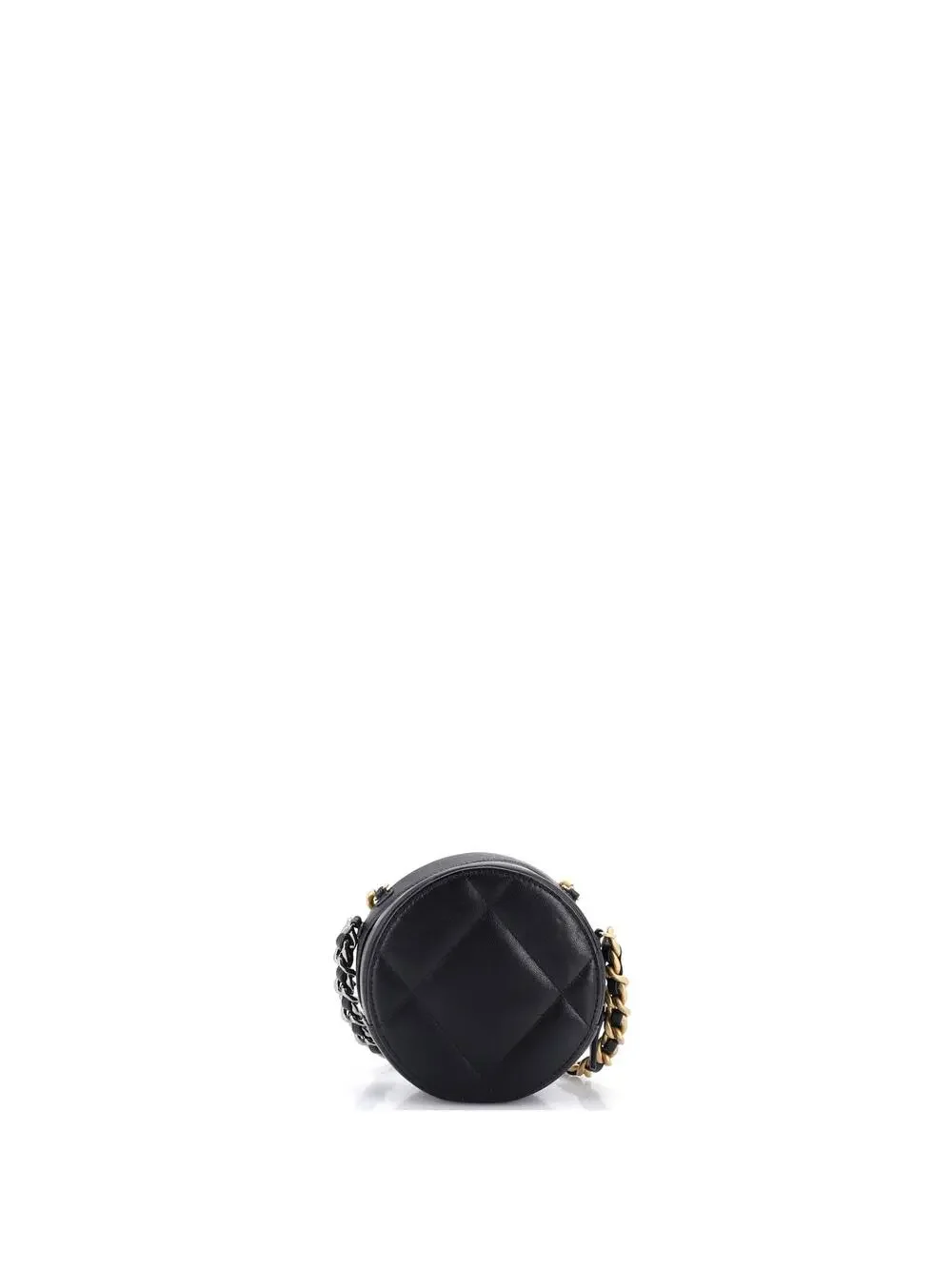 Chanel 19 Round Clutch With Chain #259233C25B